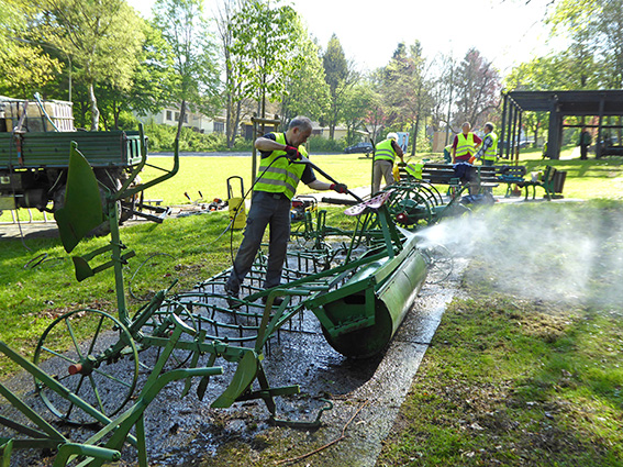 Reinigungsarbeiten Bicesterpark